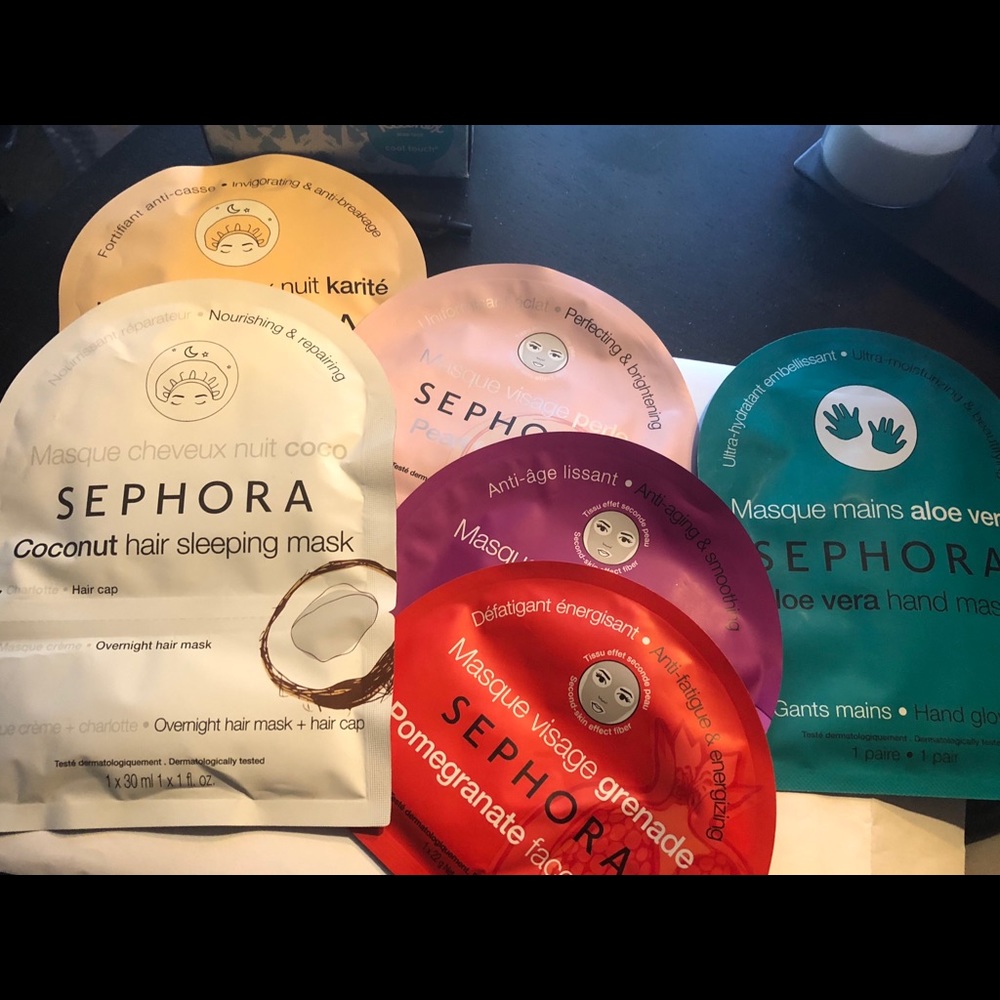 17 Face/hair/hands beauty mask